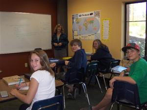 students in class 